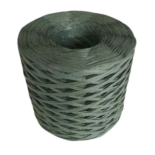 Çanta Aksesuar Yeni İthal Rafya İp Koyu Yeşil