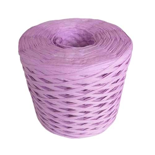 Çanta Aksesuar Yeni İthal Rafya İp Lila