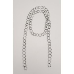 Çanta Aksesuar Kalın Zincir Gümüş 100 cm