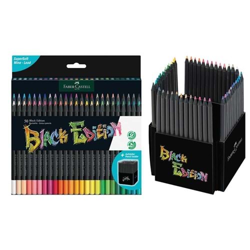 Faber-Castell Boya Kalemi Black Edition 50 Li 5171 116450