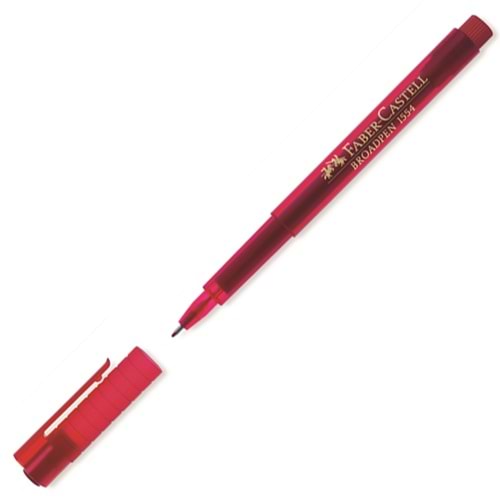 Faber-Castell Broadpen 1554 Kırmızı (1 Adet)