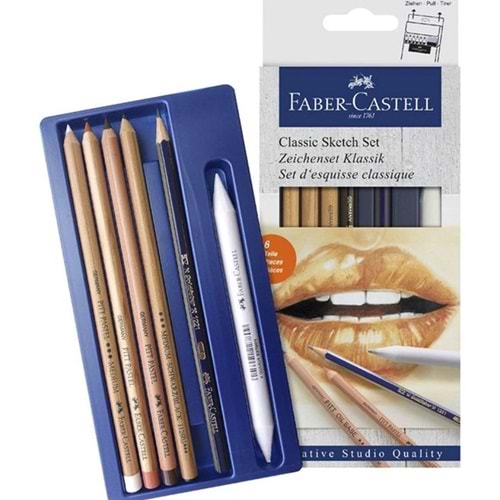 Faber-Castell Kömür Sketch Seti