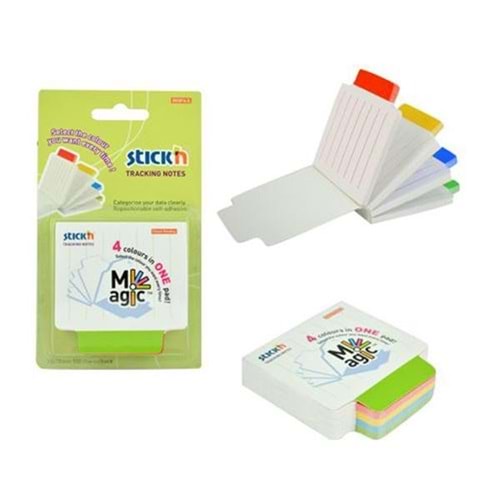 Hopax Stıckn Yapışkanlı Not-Space 20 YP 70x70 4 Desen 48 Li Stand K0122
