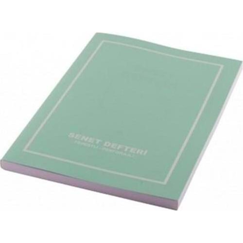 Gülpaş Senet Defteri Plastik Kapak 120 Yaprak 20x28 019 (1 Adet)