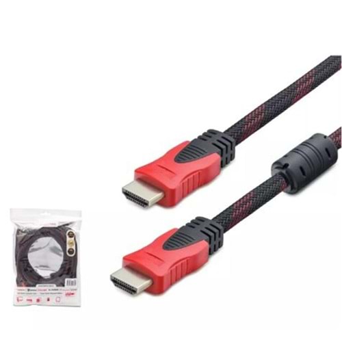 Hadron Hdx2011 20M Hdmi Kablo Örgülü Siyah