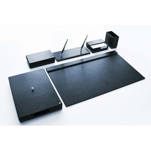 Tabac Sümen Takımı Dıplomate Lüks Suni Deri Krako Siyah 4620-118