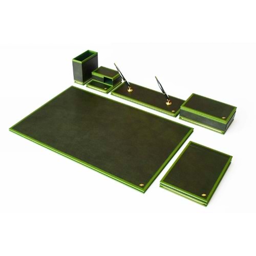 Tabac Sümen Takımı Old Classıc Deri Çester Yeşil 441-57