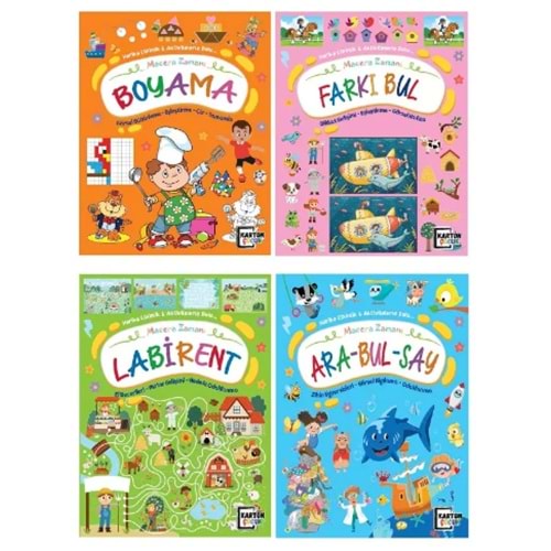 Karatay Yayınları Macera Zamanı Aktivite Serisi (1 Adet)