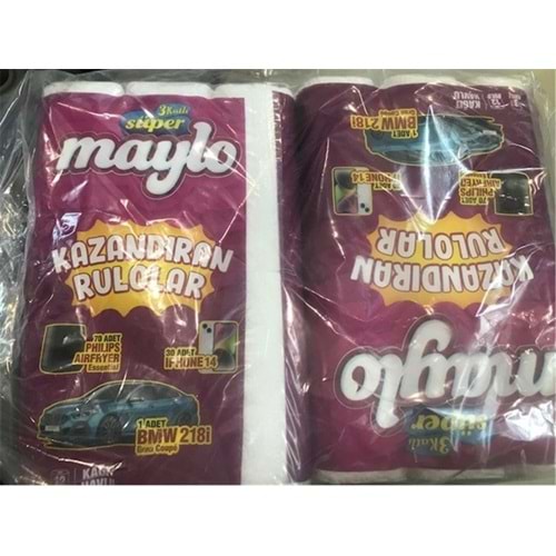 Maylo 501559 Katlı 12x4 48 Rulo Havlu Kağıt