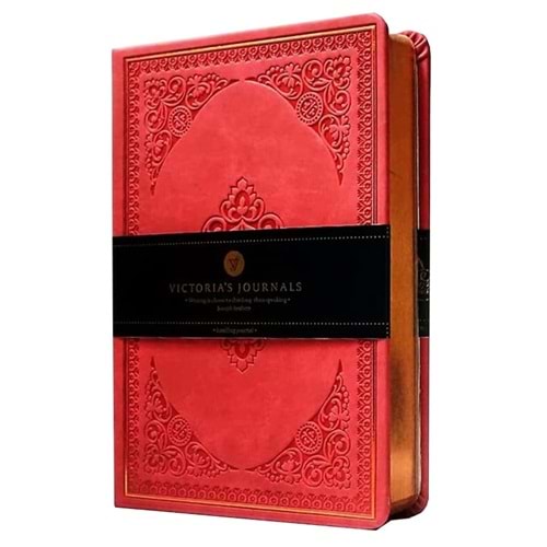 Victoria S Journals Vint Defter 12x17 128 YP Çiz.Kırm 1187