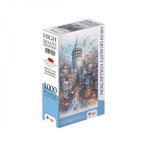 BToys Puzzle 1000 Parça Galata Tower 326439